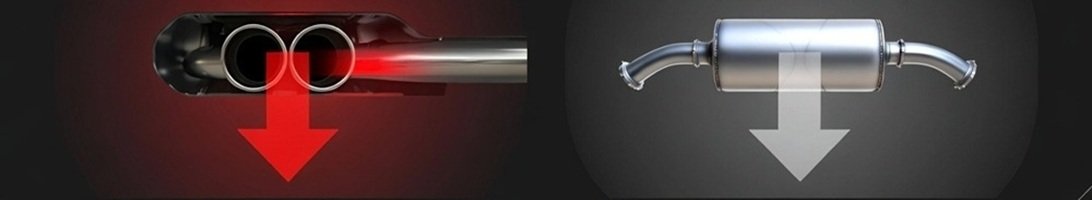 Catless vs. Catted Downpipes